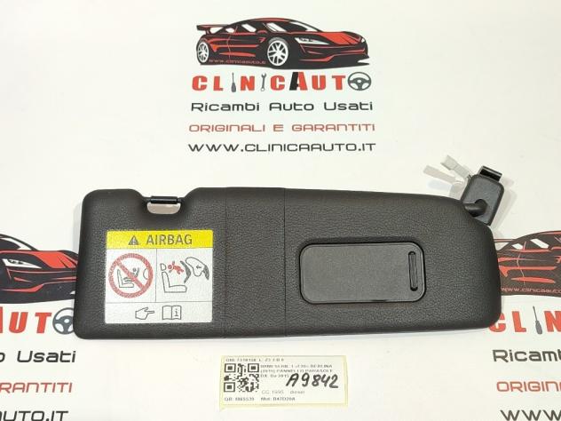 PARASOLE ALETTA LATO PASSEGGERO BMW Serie 1 F20 7319158 B47D20A (1119)