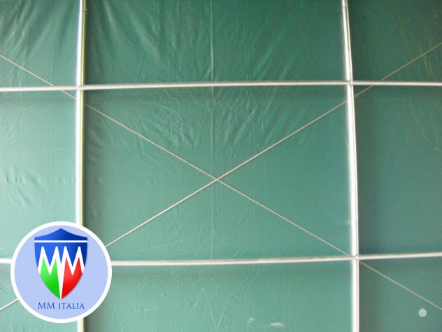 Tendoni Coperture Professionali 5 x 10 x 5,00 pvc Ignifugo MM Italia - Foto 9