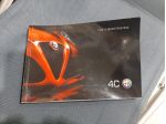 ALFA ROMEO 4C ANNO  2013 ORIGINALE