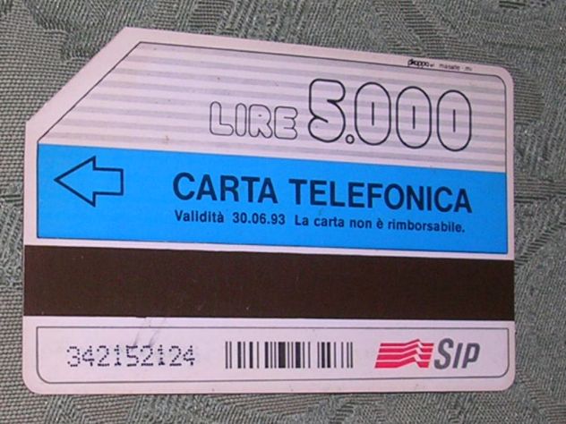 SCHEDA TELEFONICA ITALIA 45U