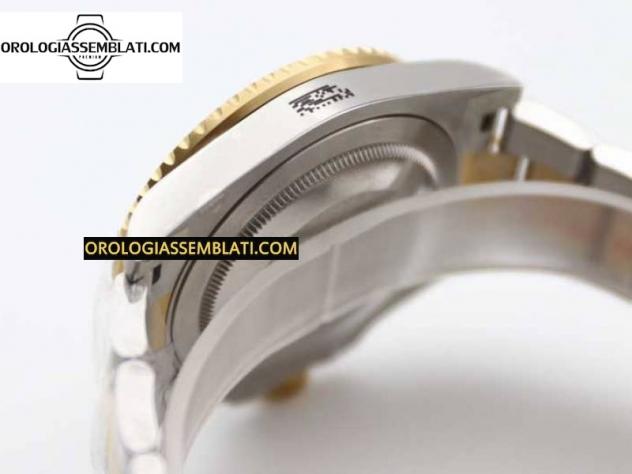 Rolex Replica GMT MASTER II 116713 LN 904L SS MIGLIOR EDIZIONE SU BRACCIALE SS/YG 3186 - Foto 8