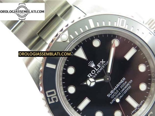 Rolex Replica SUBMARINER 114060 NO DATA 1:1 BEST EDITION CASSA E BRACCIALE INOX 904L 3130 - Foto 5