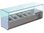 porta ingredienti refrigerata completa da 160 cm seminuova