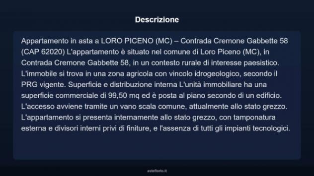 Immobile in asta di 99 m² in vendita a Loro Piceno - Foto 10