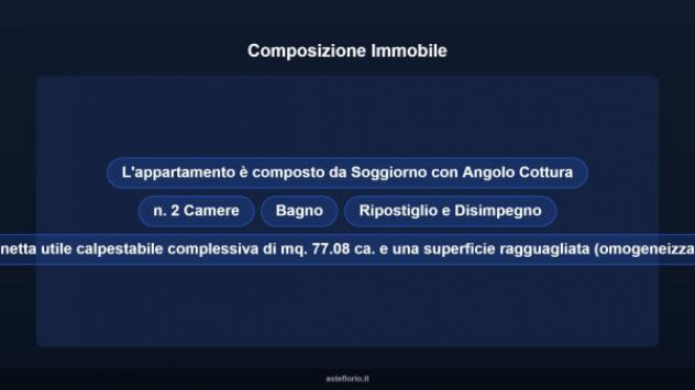 Immobile in asta di 75 m² in vendita a Rieti - Foto 14