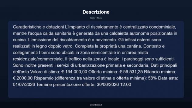 Immobile in asta di 97 m² in vendita a Sondrio - Foto 8