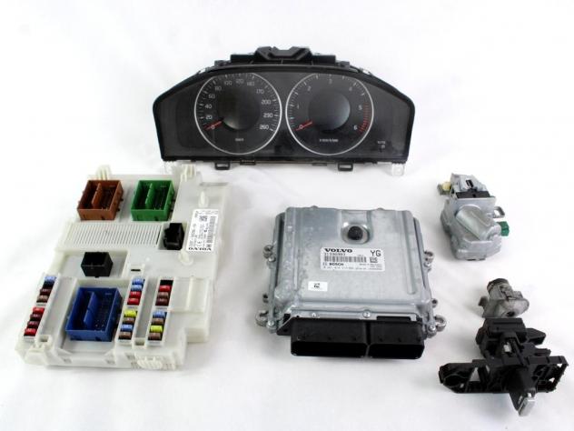 31336983 KIT ACCENSIONE AVVIAMENTO VOLVO XC60 2.0 D 120KW 6M 5P (2012) RICAMBIO USATO CENTRALINA MOTORE, QUADRO STRUMENTI, BLOCCHETTI CON CHIAVE 02810 - Foto 2