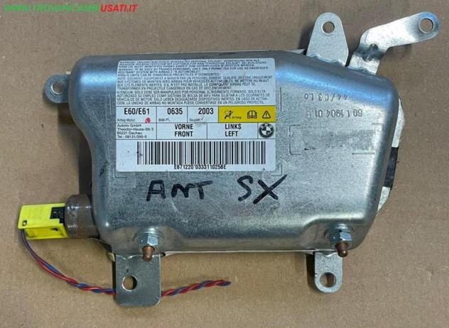 DISPOSITIVO AIR-BAG LAT.S.sulla porta ant.  Carrozzeria  Sicurezza  Airbag  Air-bag porta (ant) sx. BMW - Serie 5 E60 4 porte - 01-03-2007 - 01-01-201