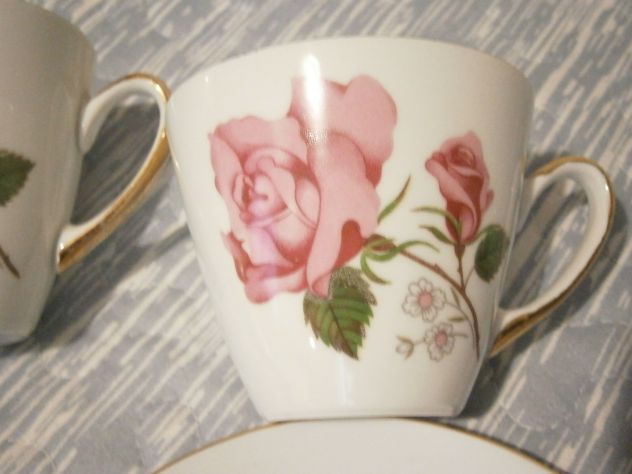 Tazzine the/caffe' in ceramica "M & Z di Bohemia"-prodotte dal 1922 al 1945 - Foto 7