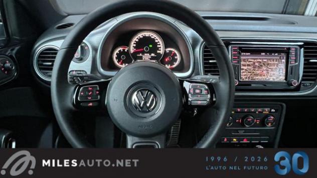 VOLKSWAGEN Maggiolino Cabrio TDI 150CV DSG pelle Apple CarPlay 19" Xenon rif. 24080208 - Foto 7