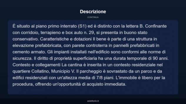 Immobile in asta di 8 m² in vendita a Roma - Foto 5