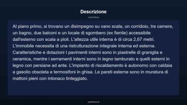 Immobile in asta di 270 m² con più di 5 locali e box auto in vendita a Castellazzo Bormida - Foto 16