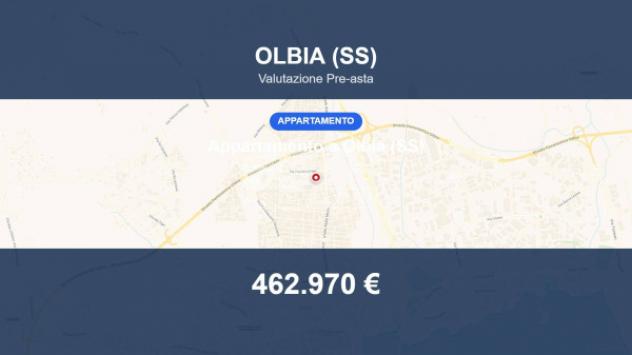 Immobile in asta di 495 m² in vendita a Olbia