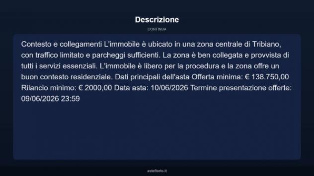 Immobile in asta di 208 m² con più di 5 locali e posto auto in vendita a Tribiano - Foto 12