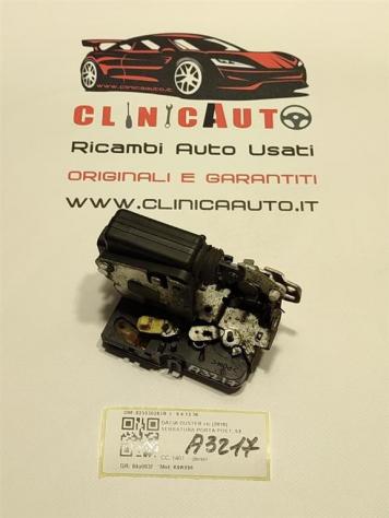 SERRATURA POSTERIORE SINISTRA DACIA Duster 1° Serie 825030283R K9K896 (1017) - Foto 2
