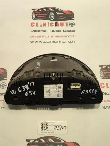 QUADRO STRUMENTI MERCEDES Vito W639 2° Serie A6399003901 651940 (0314) - Foto 2