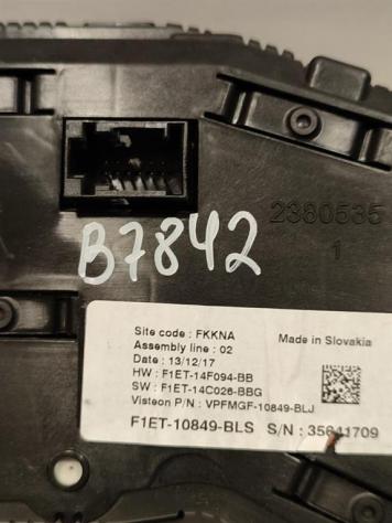 QUADRO STRUMENTI FORD Focus S. Wagon 6° Serie F1ET-10849-BLS 35641709 XWDB/D/E (1518) - Foto 5