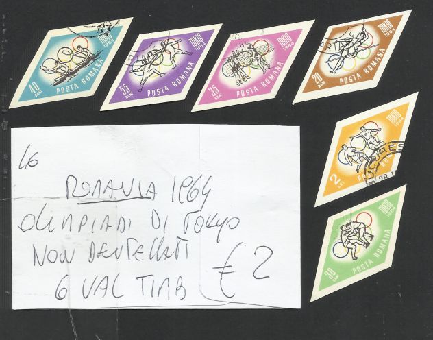 Romania francobolli - Foto 6