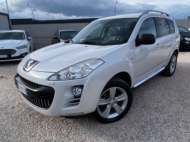 Peugeot 4007 2.2 HDi 156CV DCS Fine 7 POSTI 4x4 UNICO PROPIETARIO PELLE NAVY RETRO - Foto 7