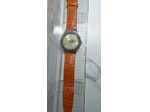 OROLOGIO SWATCH IN ACCIAIO E CINTURINO IN PELLE