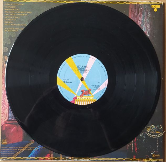 ELECTRIC LIGHT ORCHESTRA-Discovery- LP 1979 - Foto 2