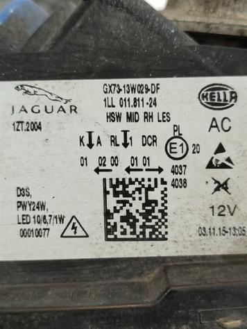 FARO ANTERIORE DX ALLO XENO JAGUAR XE Serie (X760) GX7313W029DF 204DTD (15) - Foto 3