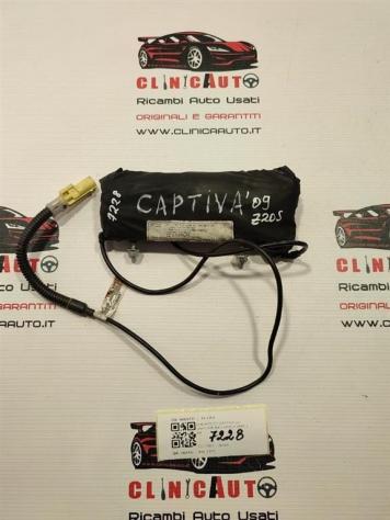 AIRBAG SEDILE SINISTRO CHEVROLET Captiva 1° Serie 96829737 (06)