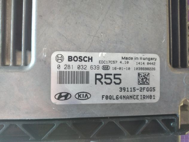 Centralina motore Bosch KIA Sportage 2.0, 0281032639, 0 281 032 639, 39115-2FGG5 - Foto 4