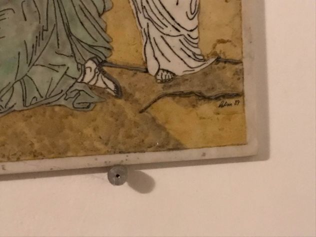 Quadro, bassorilievo su marmo - Foto 4