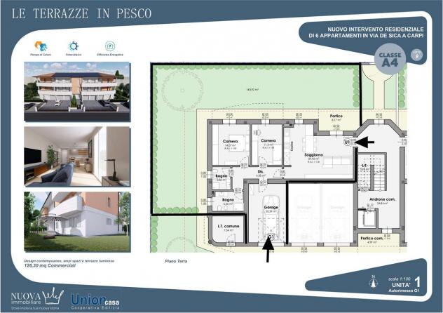 VA0220 - CARPI CIBENO MAISONETTE A4 IMMERSA NEL VERDE CON GIARDINO - Foto 18