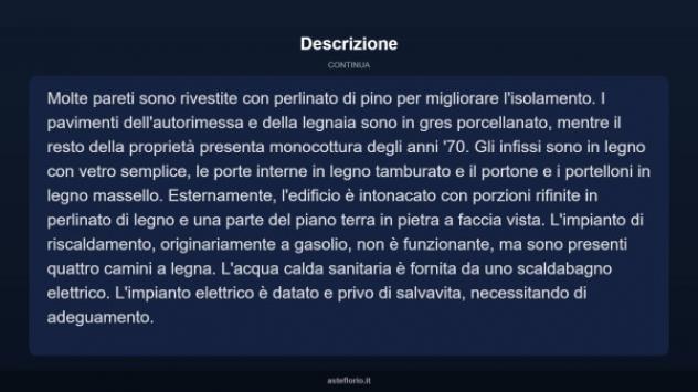 Immobile in asta di 280 m² con più di 5 locali e box auto in vendita a Santa Fiora - Foto 13