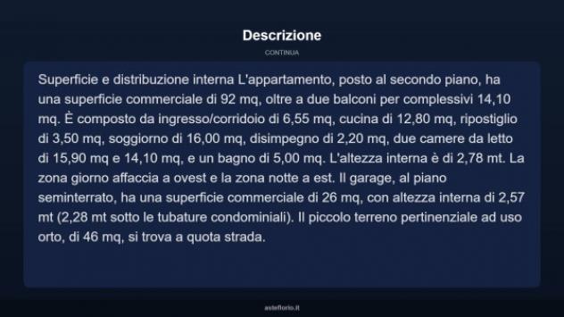 Immobile in asta di 92 m², box auto in vendita a Sanza - Foto 15