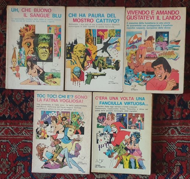 Lotto 5 I Nobel del fumetto anni '70