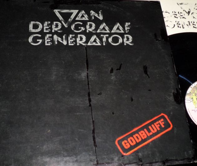 VAN DER GRAAF GENERATOR - Godbluff - LP / 33 rpm 1975 inner Italy Charisma