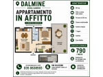Dalmine due camere con ampio terrazzo e cantina