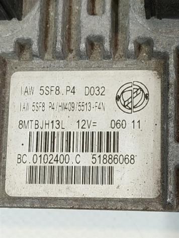 CENTRALINA MOTORE FIAT Panda 2° Serie 51886068 IAW5SF8.P4 169A3000 benzina 1368 (0310) - Foto 2
