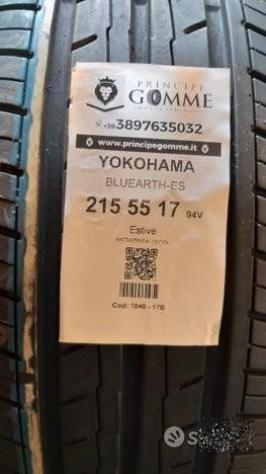 4 gomme 215 55 17 YOKOHAMA A1840 - Foto 2