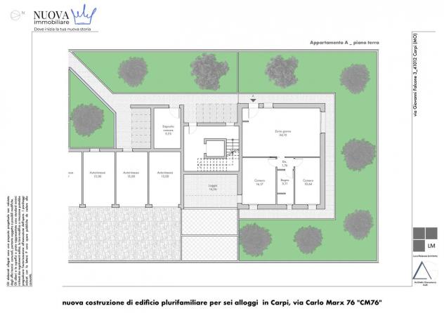 VA0237 - CARPI ESCLUSIVA "MAISONETTE" VIA CARLO MARX CLASSE A4 - Foto 12