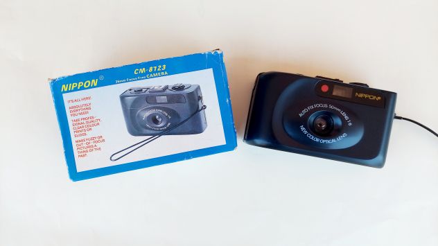 Macchina fotografica NIPPON CM- 8723 con scatola anni '80 come nuova - Foto 2