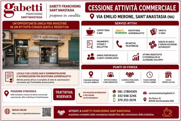 Attività Commerciale - Sant'Anastasia . Rif.: Cod. rif 3240830VCG