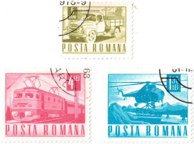 Francobolli usati da collezione Romania - Foto 4