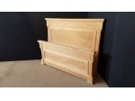 LETTI MATRIMONIALI RP 140 NUOVI IN LEGNO GREZZO - 035