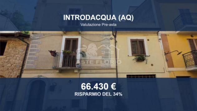 Immobile in asta di 162 m², box auto in vendita a Introdacqua