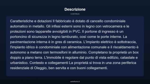 Immobile in asta di 127 m² con più di 5 locali e box auto doppio in vendita a Oleggio - Foto 7