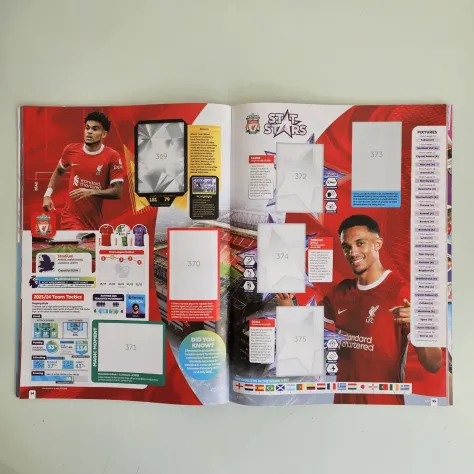 Premier League 2024 - Official Sticker Album - Panini - Incompleto - TRACCIATA!! - Foto 2