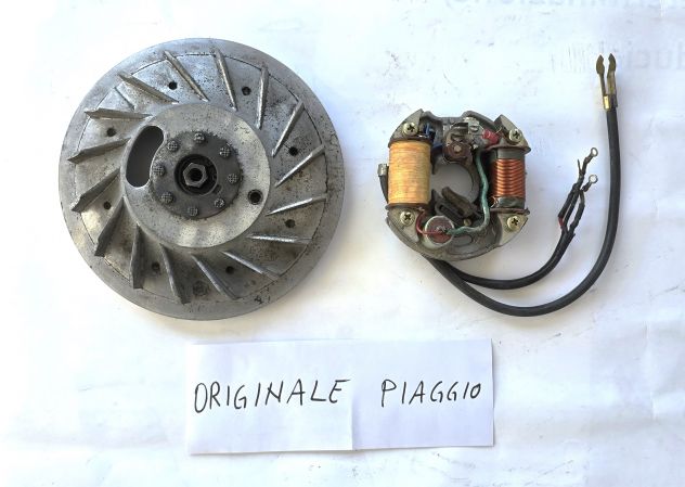 VOLANO COMPLETO ORIGINALE VESPA 50 N – R – SPECIAL