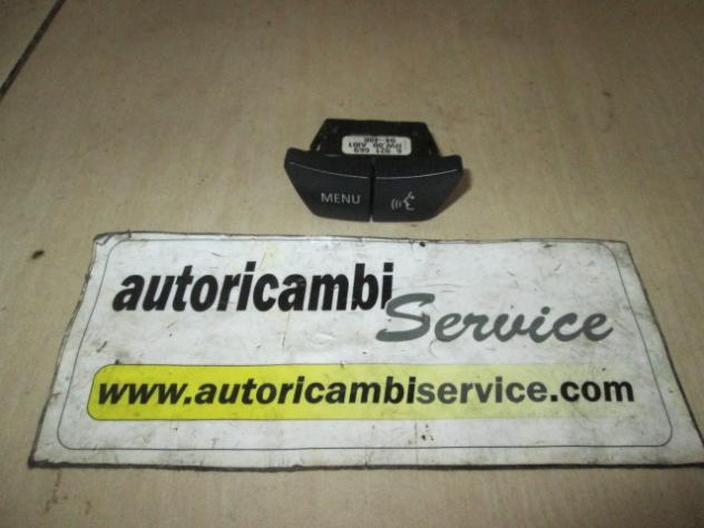 65826921669 COMANDO INTERRUTTORE MENU' COMANDI VOCALI BMW SERIE 5 530 D E60 3.0 D 160KW AUT 5P (2005) RICAMBIO USATO