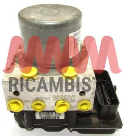 0265230306 Fiat Punto Evo centralina gruppo pompa ABS - Foto 5