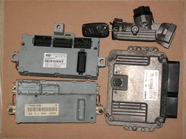 0281012490 KIT ECU DUCATO 3.0 EDC16C39-5.A7 551980170 1349986080 1349511080