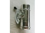 Valvola tiraggio canna fumaria inox 100 mm
